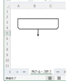 フローチャート入力支援部品７ループ